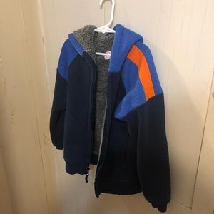 Boys zip up coat
